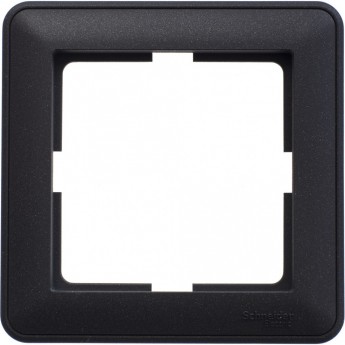 1-постовая рамка SCHNEIDER ELECTRIC W59, ЧЕРНЫЙ БАРХАТ