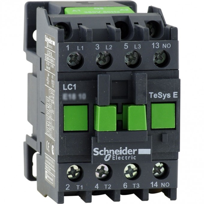 Контактор SCHNEIDER ELECTRIC EASYPACT TVS 1НО 32А 400В AC3 110В 50ГЦ LC1E3210F5