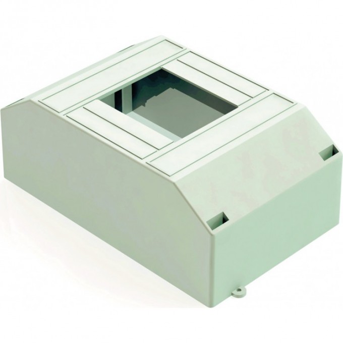 Корпус пластиковый навесной DEKRAFT 2-4 модуля, IP30, БЕЛЫЙ, Щ 31031DEK