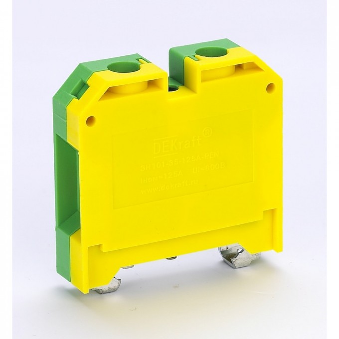 Зажим наборный заземляющий SCHNEIDER ELECTRIC DEKRAFT 125A 35мм2 ЗН-101 DEKraft 32416DEK