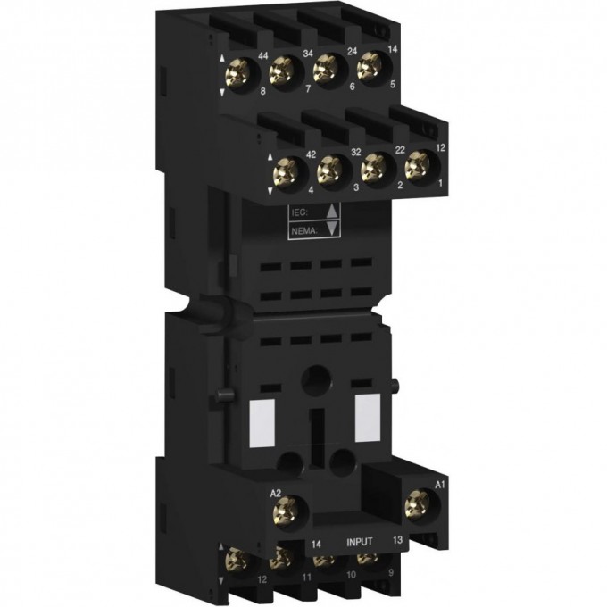 Колодка с комбинированными контактами SCHNEIDER ELECTRIC HARMONY 4CO 30ММ RXZE2M114