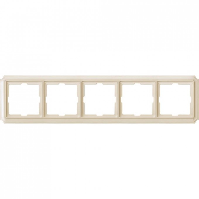 5-постовая рамка SCHNEIDER ELECTRIC MERTEN ANTIQUE, БЕЖЕВЫЙ, SD MTN483544