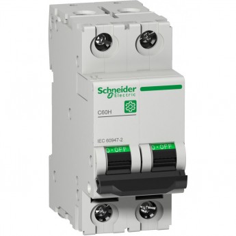 Автоматический выключатель SCHNEIDER ELECTRIC MULTI 9 C60H 2П 6A B