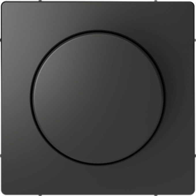 Центральная накладка SCHNEIDER ELECTRIC MERTEN D-LIFE с поворотной рукояткой для диммера, АНТРАЦИТ, SD MTN5250-6034