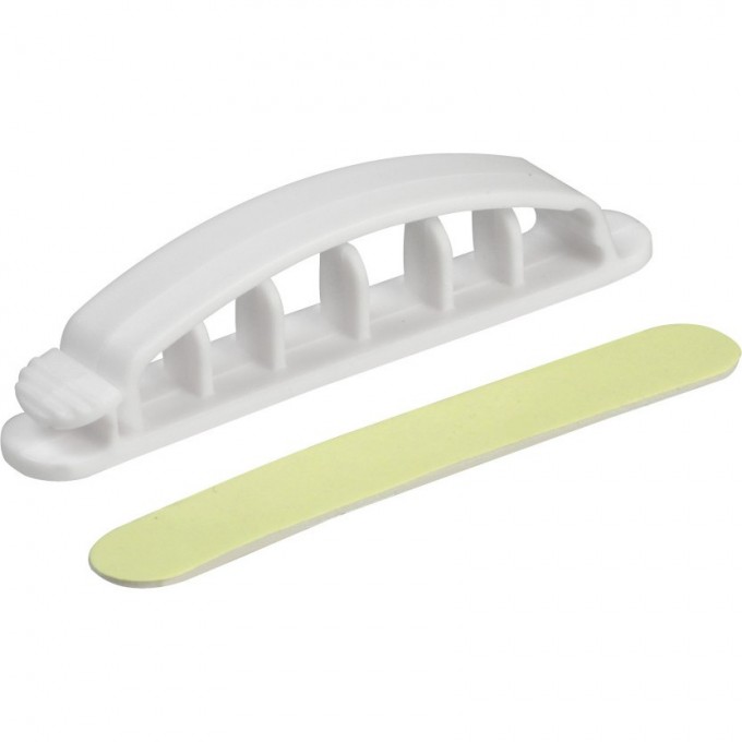 Фиксатор кабеля SCHNEIDER ELECTRIC UNICA SYSTEM+ белый (комплект из 5шт) INS61209