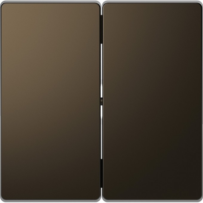 Клавиша двойная MERTEN D-LIFE, МОККО MTN3400-6052