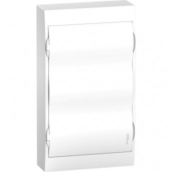 Корпус навесной с белой дверцей SCHNEIDER ELECTRIC EASY9 3ряд/36мод,IP40,IK07,80А,2 клеммы,Россия