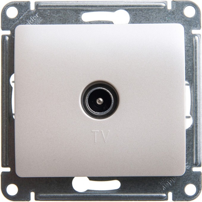 TV антенна коннектор SCHNEIDER ELECTRIC GLOSSA, механизм, ПЕРЛАМУТР GSL000693