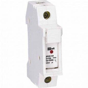 Держатель предохранителей SCHNEIDER ELECTRIC DEKRAFT типа C10 со светодиодной индикацией 1P