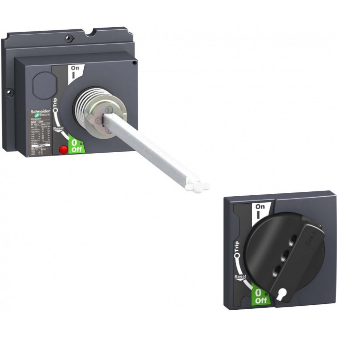 Выносная поворотная рукоятка SCHNEIDER ELECTRIC COMPACT черная (100-250) LV429338
