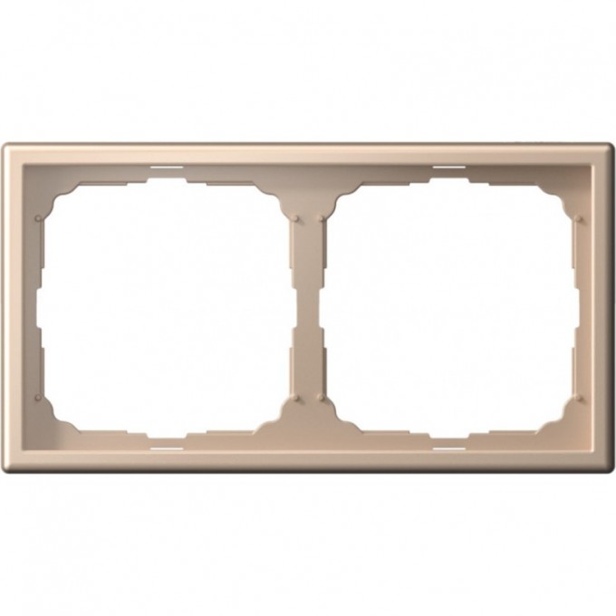 Рамка 2-постовая SCHNEIDER ELECTRIC ARTGALLERY SE песочный GAL001202