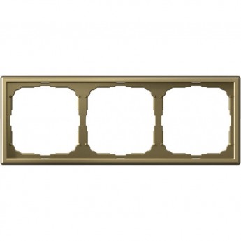 Рамка 3-постовая SCHNEIDER ELECTRIC ARTGALLERY SE GAL001603 универсальная золотой
