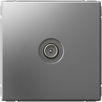 Розетка телевизионная оконечная TV SCHNEIDER ELECTRIC ARTGALLERY SE GAL000991 1дБ механизм сталь