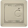 Термостат электронный теплого пола SCHNEIDER ELECTRIC W59 с датчиком,от+5до+50°C,10A, в сборе, ШАМПАНЬ TES-151-48